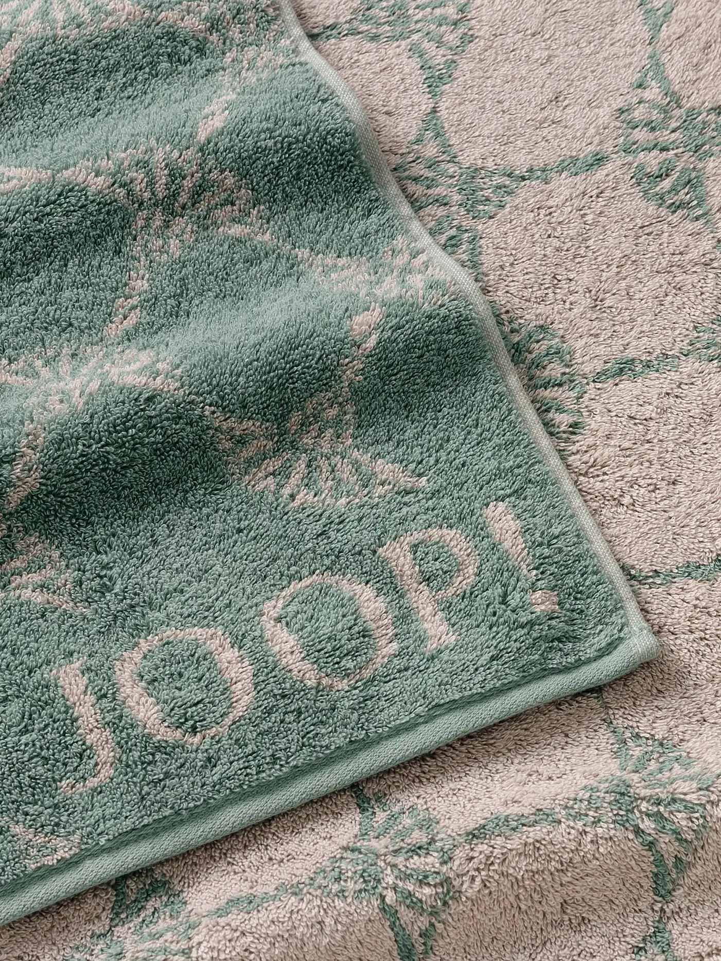 JOOP | Gästetuch CORNFLOWER 30x50cm Rose | hellgrün